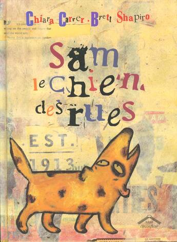 Couverture du livre « Sam, le chien des rues » de Chiara/Shapiro aux éditions Circonflexe