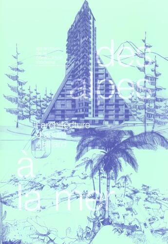 Couverture du livre « Des alpes a la mer - l'architecture d'andre gaillard - les archives de la construction moderne » de Jaquet Martine aux éditions Ppur