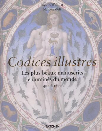 Couverture du livre « Codices illustres. les plus beaux manuscrits enlumines du monde - ju » de  aux éditions Taschen