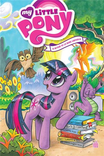 Couverture du livre « My Little Pony ; INTEGRALE VOL.1 ; le retour de la reine Chrysalis » de  aux éditions Urban Comics