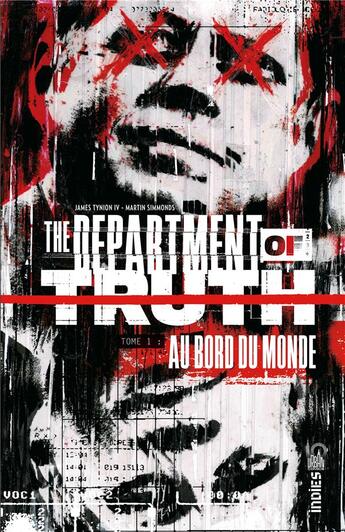 Couverture du livre « The department of truth Tome 1 : au bord du monde » de James Tynion et Martin Simmonds aux éditions Urban Comics