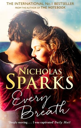 Couverture du livre « EVERY BREATH » de Nicholas Sparks aux éditions Sphere