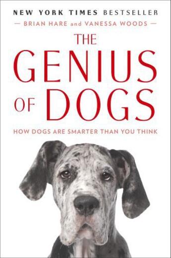 Couverture du livre « The Genius of Dogs » de Vanessa Woods aux éditions Penguin Group Us