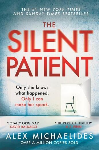 Couverture du livre « THE SILENT PATIENT » de Alex Michaelides aux éditions Hachette