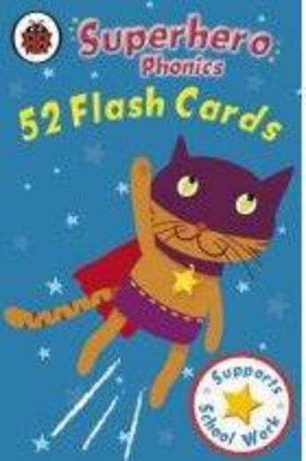 Couverture du livre « Superhero Phonics Flash Cards » de Ladybird aux éditions Ladybird