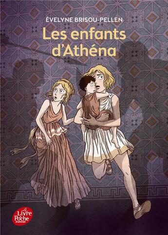 Couverture du livre « Les enfants d'Athéna » de Evelyne Brisou-Pellen aux éditions Le Livre De Poche Jeunesse