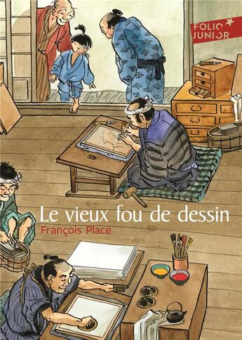 Couverture du livre « Le vieux fou de dessin » de François Place aux éditions Gallimard-jeunesse