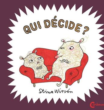 Couverture du livre « Qui décide ? » de Stina Wirsen aux éditions Cambourakis