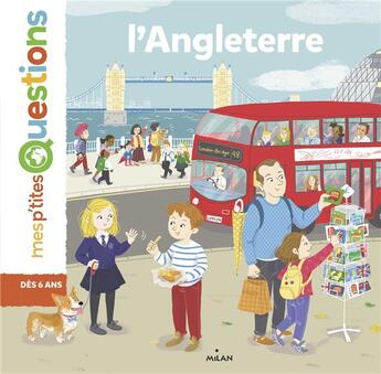 Couverture du livre « L'Angleterre » de Audrey Guiller et Susana Gurrea aux éditions Milan