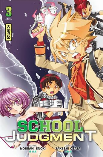 Couverture du livre « School judgement Tome 3 » de Nobuaki Enoki et Takeshi Obata aux éditions Kana