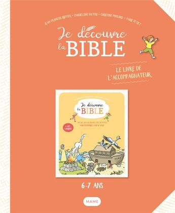 Couverture du livre « Je découvre la bible : livre de l'animateur » de  aux éditions Mame