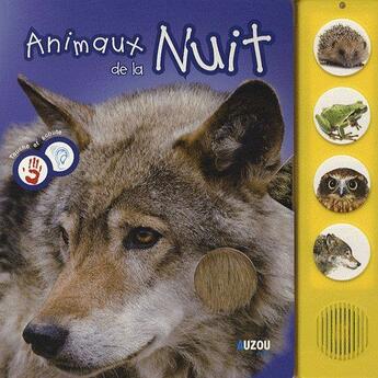 Couverture du livre « Animaux de la nuit » de  aux éditions Philippe Auzou