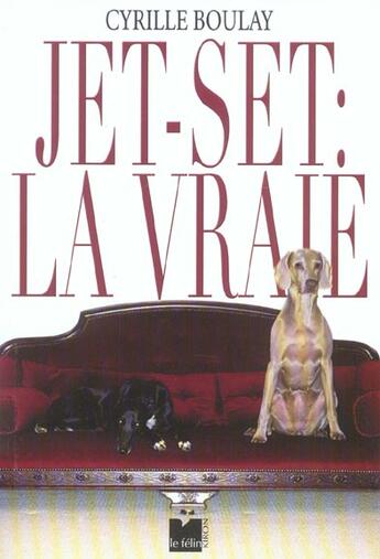 Couverture du livre « Jet-set, la vraie » de Cyrille Boulay aux éditions Felin