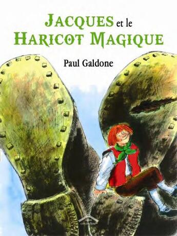 Couverture du livre « Jacques et le haricot magique » de Paul Galdone aux éditions Circonflexe