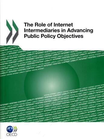 Couverture du livre « The role of internet intermediaries in advancing public policy objectives » de  aux éditions Ocde