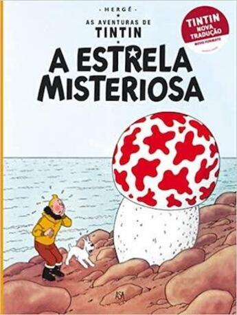 Couverture du livre « L'etoile mysterieuse (portugais ne 2011) » de Herge aux éditions Casterman