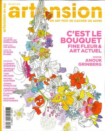 Couverture du livre « Artension n 161/162 - c'est le bouquet - juillet-aout 2020 » de  aux éditions Artension