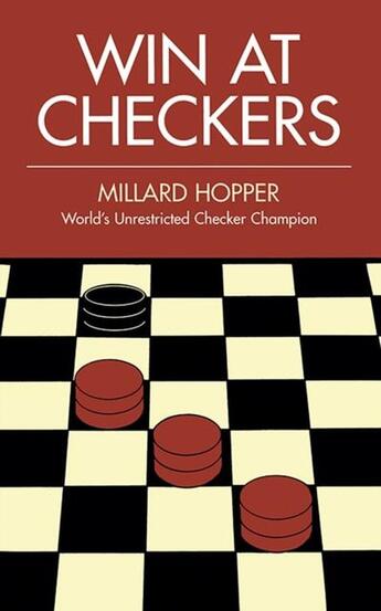 Couverture du livre « WIN AT CHECKERS » de Millard Hopper aux éditions Dover