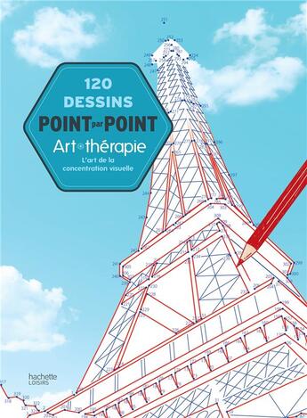 Couverture du livre « Art-thérapie ; 120 dessins point par point » de David Woodroffe aux éditions Hachette Pratique