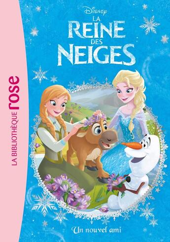 Couverture du livre « La Reine des Neiges Tome 1 : un nouvel ami » de Disney aux éditions Hachette Jeunesse