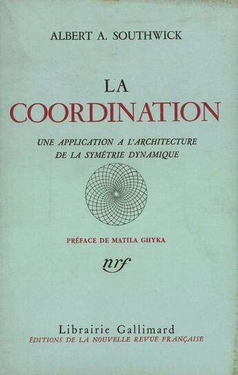 Couverture du livre « Coordination » de Southwick aux éditions Gallimard