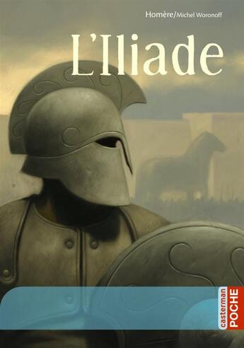 Couverture du livre « L'iliade » de Homere/Pilorget aux éditions Casterman