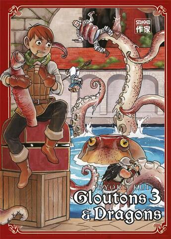 Couverture du livre « Gloutons et dragons Tome 3 » de Ryoko Kui aux éditions Casterman