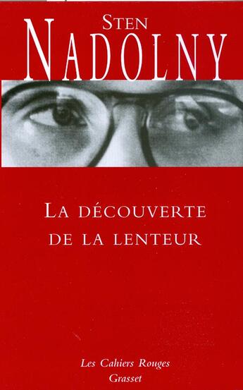 Couverture du livre « La découverte de la lenteur » de Sten Nadolny aux éditions Grasset