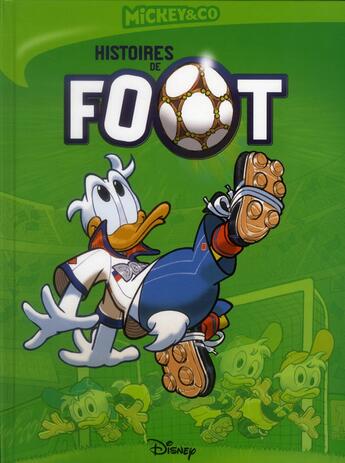 Couverture du livre « Histoires de foot t.1 » de  aux éditions Glenat