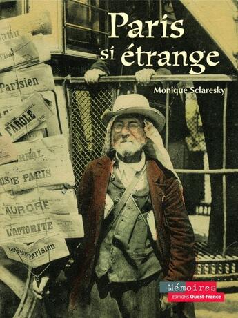 Couverture du livre « Paris si étrange » de Monique Sclaresky aux éditions Ouest France