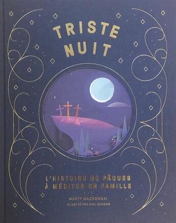 Couverture du livre « Triste nuit, jour de joie, l'histoire de paques a mediter en famille » de  aux éditions Bibli'o