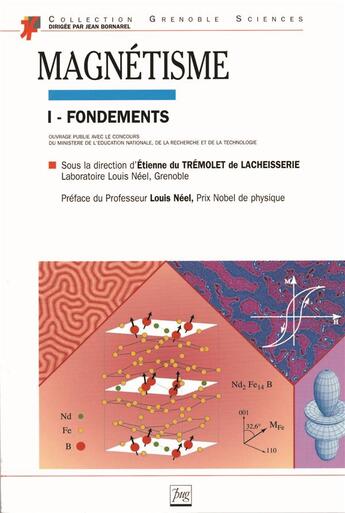 Couverture du livre « Magnétisme Tome 1 ; fondements » de Du Tremolet De Lache aux éditions Edp Sciences