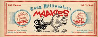 Couverture du livre « Maakies t.1 ; les protomaakies » de Tony Millionaire aux éditions Rackham