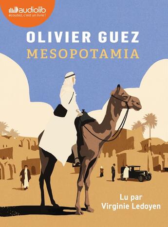 Couverture du livre « Mesopotamia : Livre audio 1 CD MP3 » de Olivier Guez aux éditions Audiolib