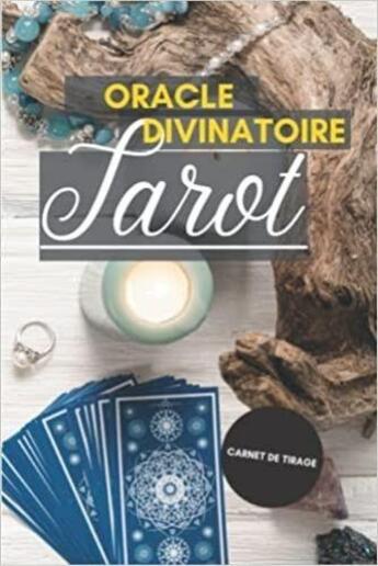 Couverture du livre « Tarot divinatoire oracle - Carnet de Tirage : Journal de tirages pour analyser vos prédictions | Carnet de Tirages de Cartes Tarot et Oracle | 100 » de Anonyme aux éditions Katharos