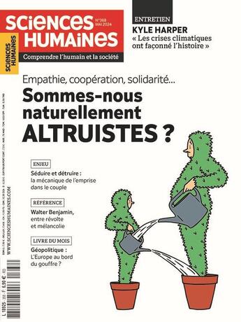 Couverture du livre « Empathie, cooperation, solidarite » de  aux éditions Sciences Humaines