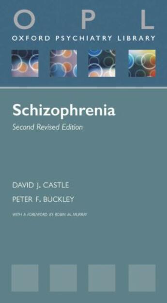 Couverture du livre « Schizophrenia » de Buckley Peter F aux éditions Oup Oxford