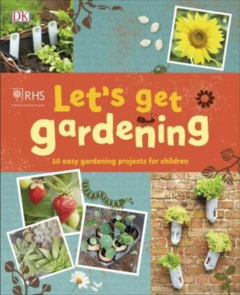 Couverture du livre « LET''S GET GARDENING » de  aux éditions Dorling Kindersley