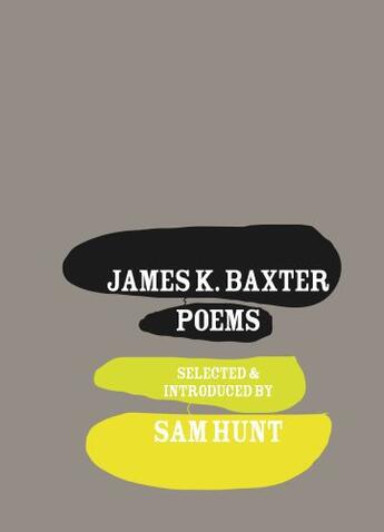 Couverture du livre « James K. Baxter » de Baxter James K aux éditions Auckland University Press