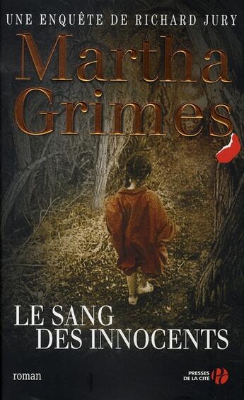 Couverture du livre « Le sang des innocents » de Martha Grimes aux éditions Presses De La Cite