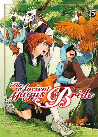 Couverture du livre « The ancient magus bride Tome 15 » de Kore Yamazaki aux éditions Komikku