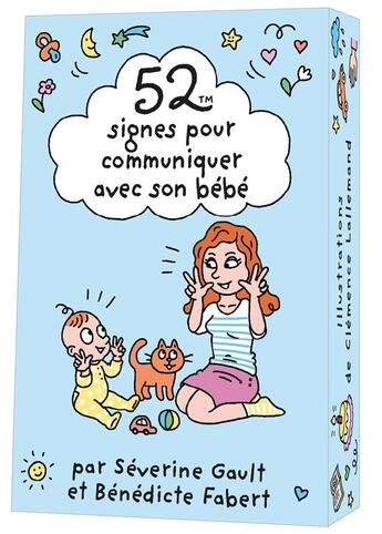 Couverture du livre « 52 signes pour communiquer avec son bebe » de Gault/Fabert aux éditions Editions 365