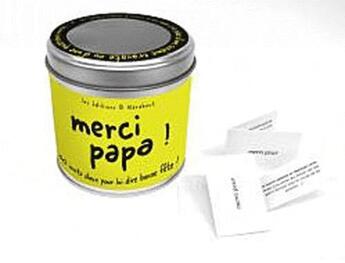 Couverture du livre « Merci papa » de Jean Medialivre aux éditions Marabout