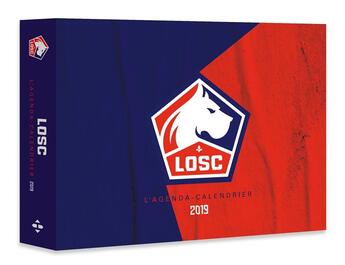 Couverture du livre « L'agenda-calendrier du LOSC (édition 2019) » de  aux éditions Hugo Sport