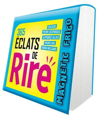 Couverture du livre « Magnetic frigo 365 éclats de rire (édition 2021) » de  aux éditions Hugo Image