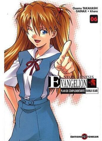 Couverture du livre « Evangelion ; neon genesis - plan de complémentarité Shinji Ikari Tome 6 » de Takahashi Osamu et Khara et Gainax aux éditions Delcourt