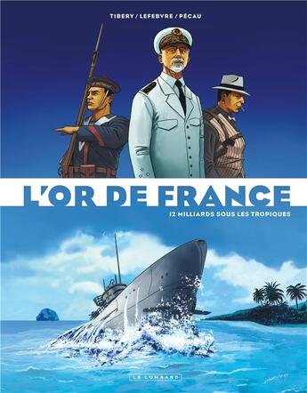 Couverture du livre « L'or de France Tome 2 : 12 milliards sous les tropiques » de Tibery et Denis Lefebvre et Jean-Pierre Pecau aux éditions Lombard