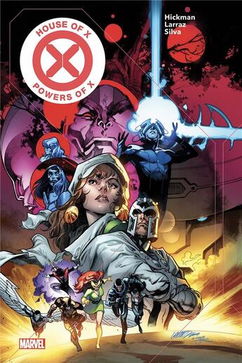 Couverture du livre « House of X / powers of X » de Jonathan Hickman et Pepe Larraz et R. B. Silva aux éditions Panini