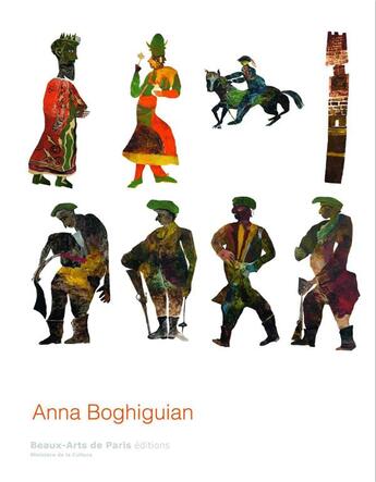 Couverture du livre « Anna Boghiguian ; le carré, la ligne et la règle » de  aux éditions Ensba