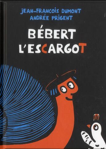 Couverture du livre « Bébert l'escargot » de Andree Prigent aux éditions Kaleidoscope